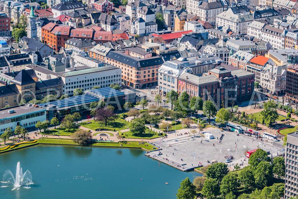 Scandic Byparken Bergen Bagian luar foto